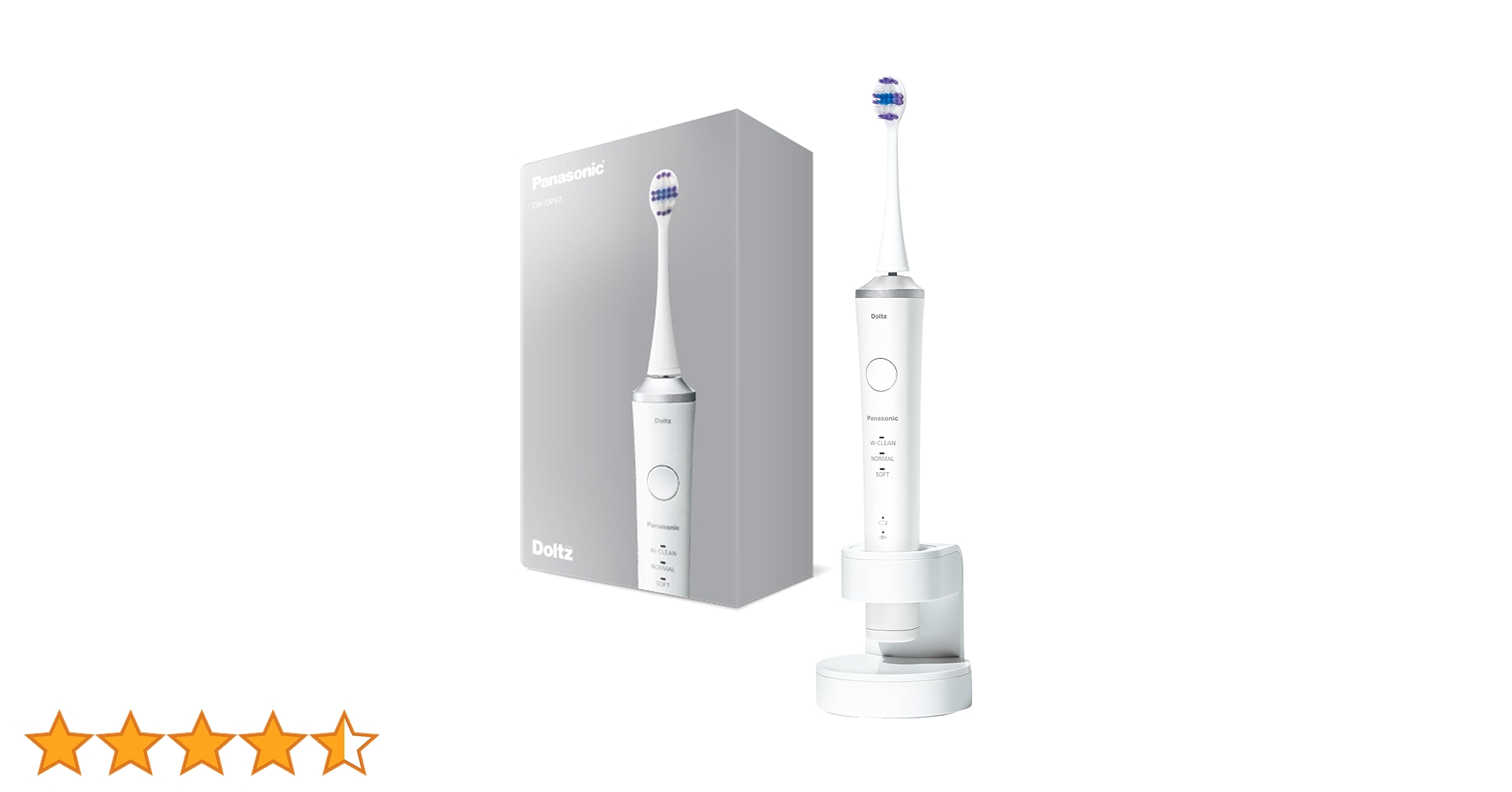 Panasonic 音波振動ハブラシ ドルツEW-DP37-W（白） 61YguMr84-L._AC_UF894,